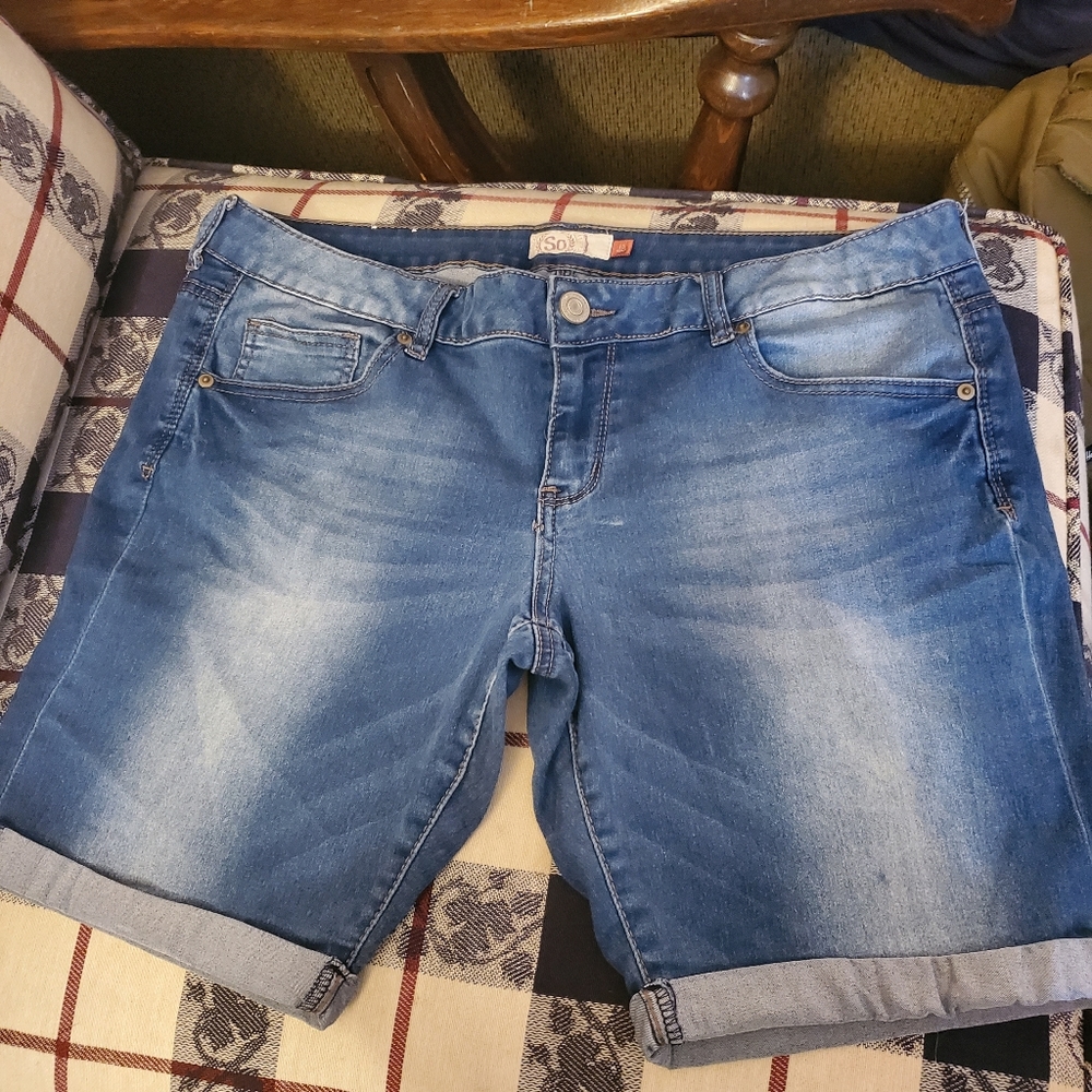 Size 15  jean shorts